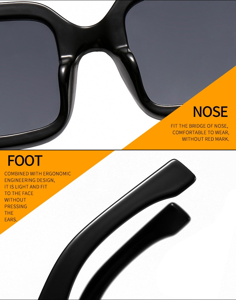 Chunky Monkey Square Sunglasses