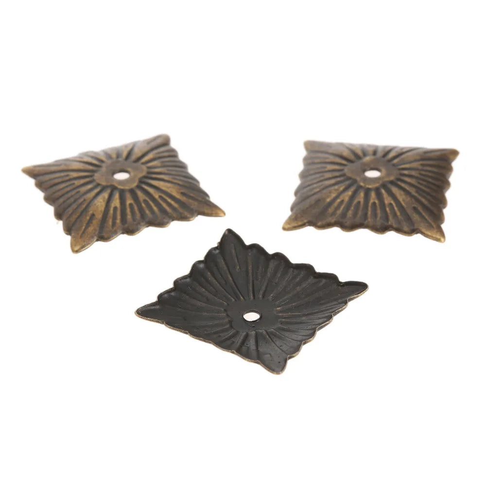 100 Iron Tacks Furniture Hardware Nails Antique Bronze Decorative Upholstery Studs