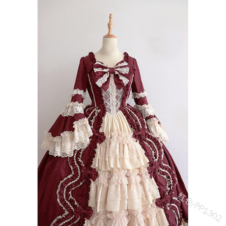 Rococo Queen Halloween Carnival Palace Cosplay Book Week Costume