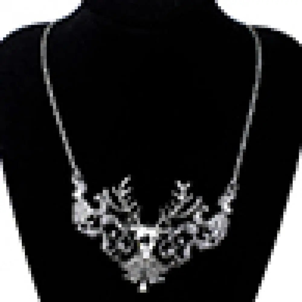 King of the Forest Deer Statement Necklace