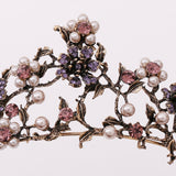Duchess Delilah Baroque Crystal Pearls Tiaras