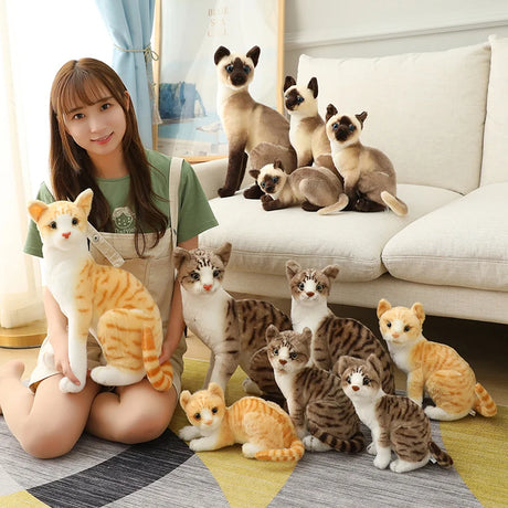 Siamese Cats Plush Toys