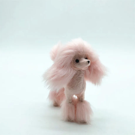9cm Teddy Dog Mini Poodle Plushie Toy