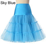 Colourfun Pettiskirts Cosplay Rockabilly Crinoline Underskirt