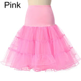 Colourfun Pettiskirts Cosplay Rockabilly Crinoline Underskirt