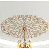 Ceiling Rose Mandala Decal Sticker