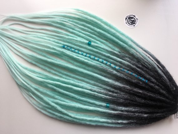 Double Dreadlocks Braids Synthetic Hair Extensions Twist 10 or 20 Strands