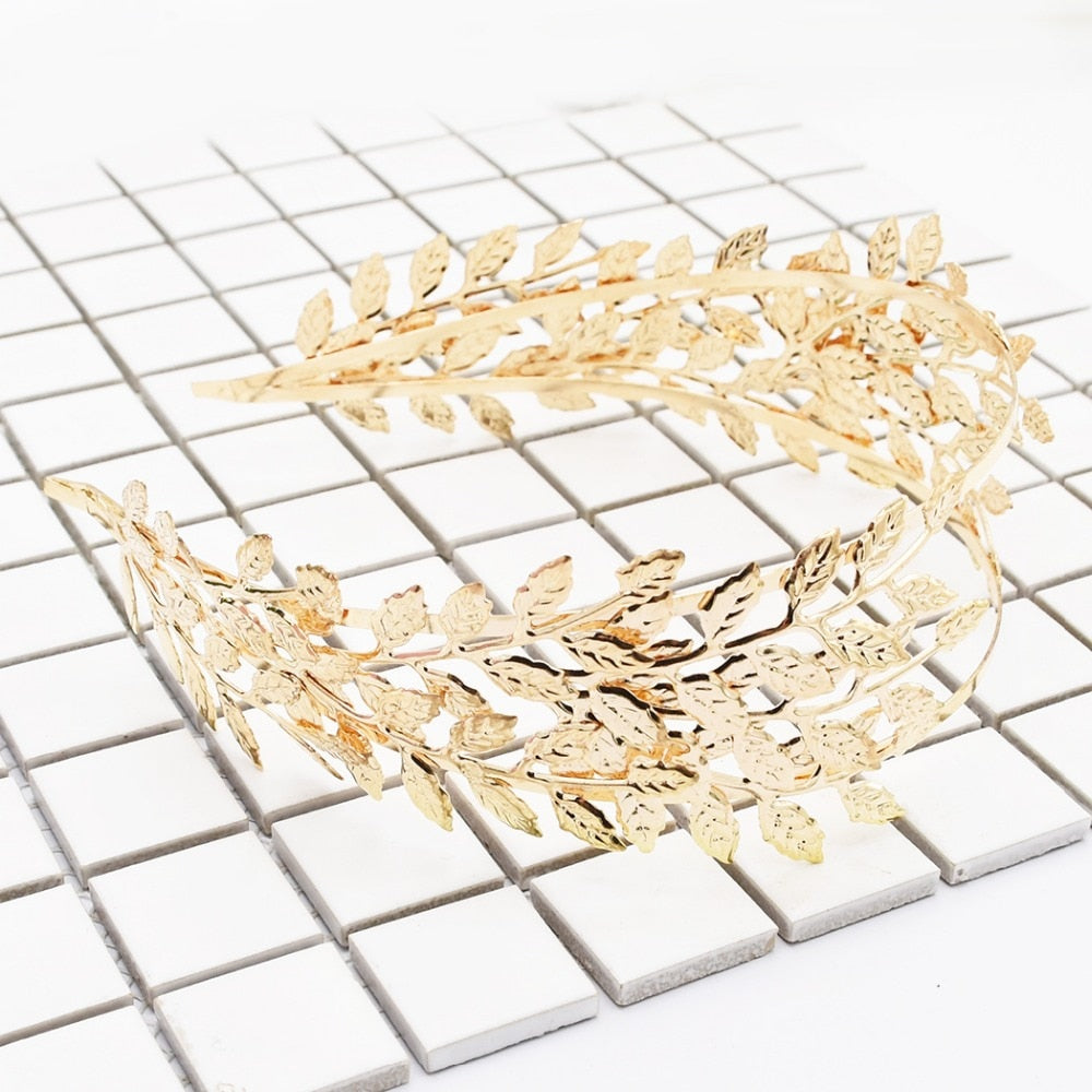 Greek Goddess Olive Leaf Branch Crowns