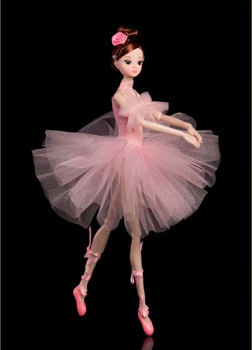 32cm Ballet Doll Large Original Handmade 1/6 Doll Full Set 11 Jointed Doll Girls