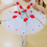 Rose Vines Ballet Tutu Dresses Ballerina Dress Dance Costume