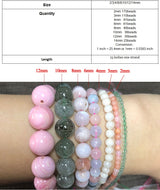 Tourmaline Natural Stone Faceted Beads Round Beads DIY Jewellery Making