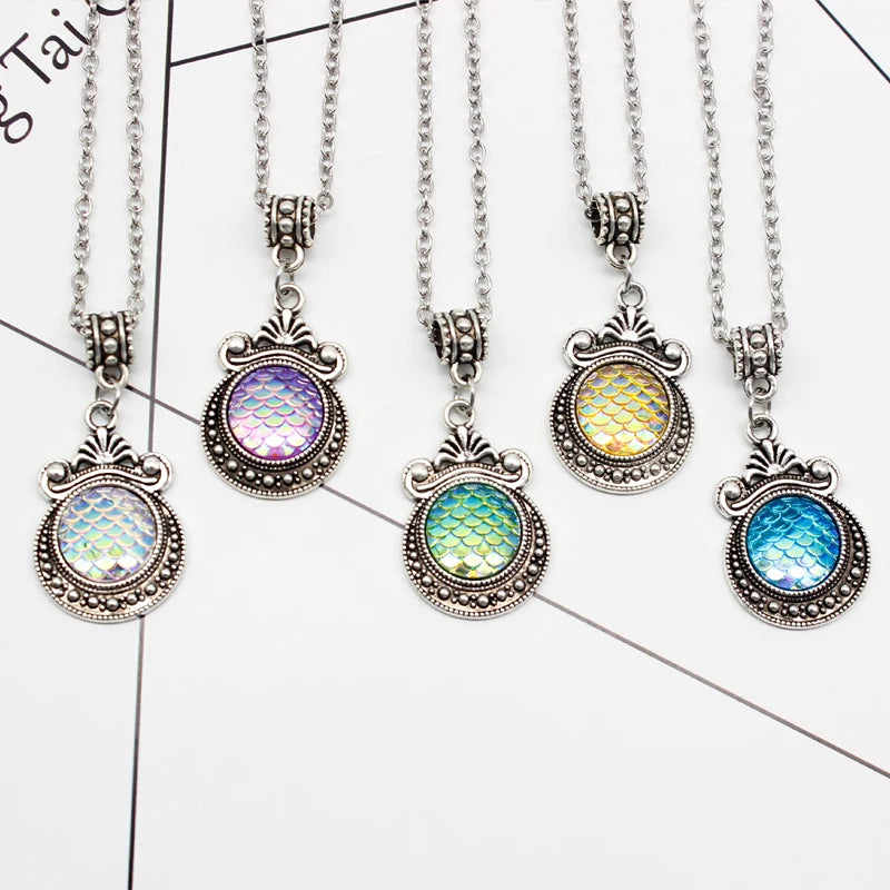 Mermaid Scale Necklaces