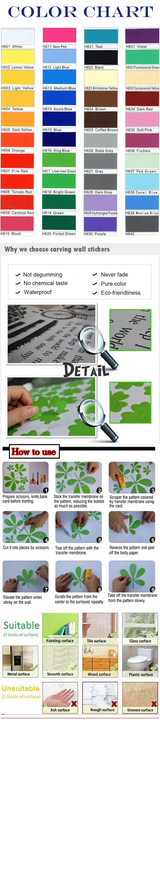 Mandala Lotus Vinyl Wall Stickers Removable Wall Decal