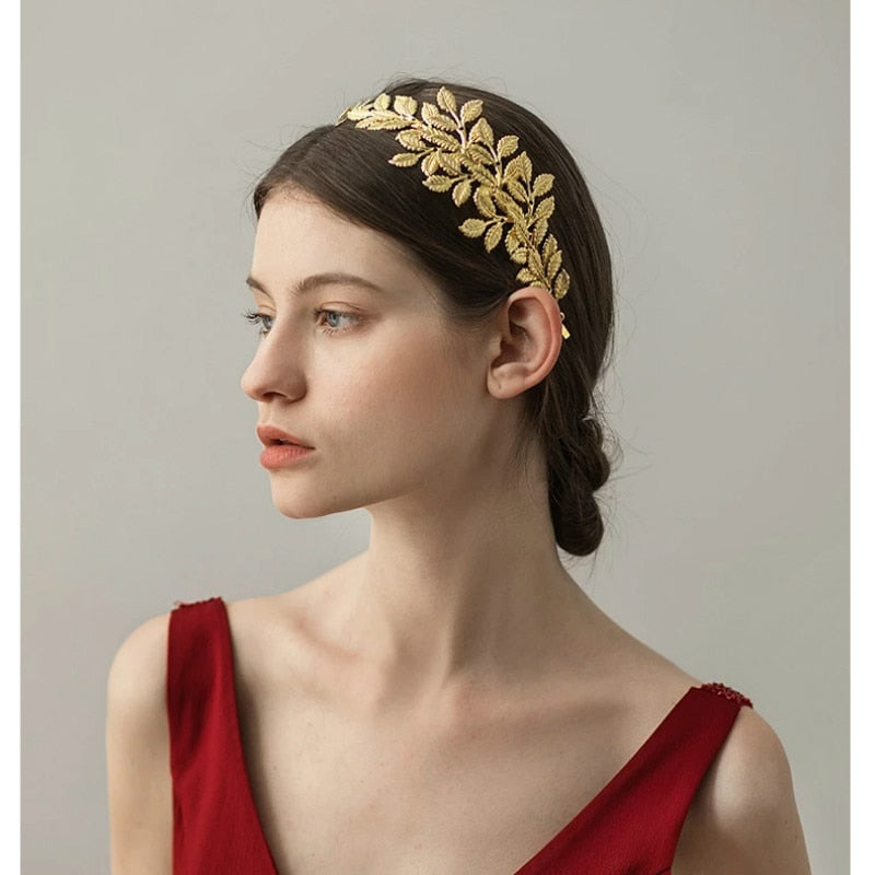 Greek Goddess Olive Leaf Branch Crowns.