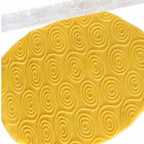 Wave Swirl Rolling Pin Polymer Clay Tool Pottery Embossing Tools