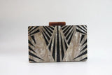 Pearlescent Acrylic Evening Clutch Bag