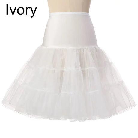 Colourfun Pettiskirts Cosplay Rockabilly Crinoline Underskirt