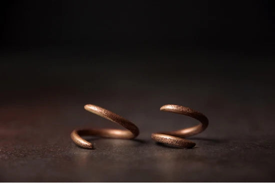 Curving Solid Copper Ring