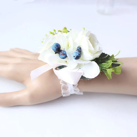 Wrist or Ankle Corsages & Matching Boutonnieres