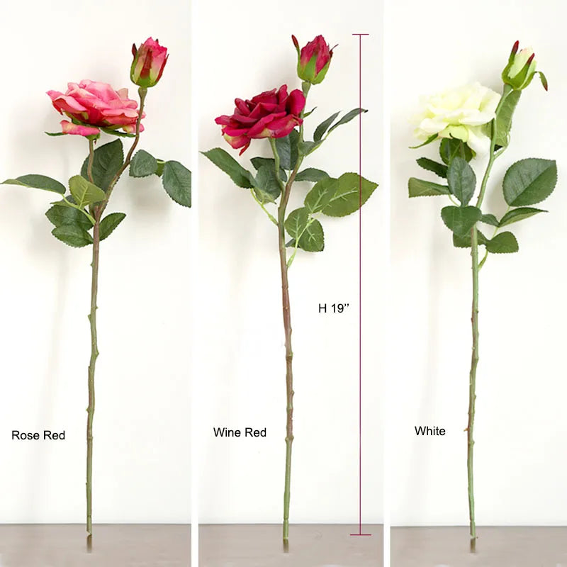 Realistic Touch Roses Decorations Or DIY Craft