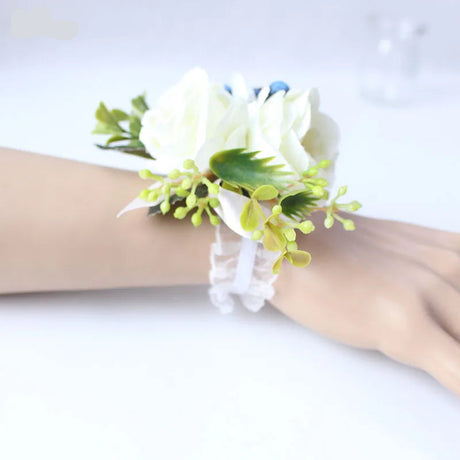 Wrist or Ankle Corsages & Matching Boutonnieres