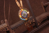 Handmade Beaded Leather Boho Necklaces