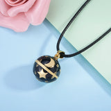 The Moon and The Stars Harmony Chime Ball Mexican Bola Necklace