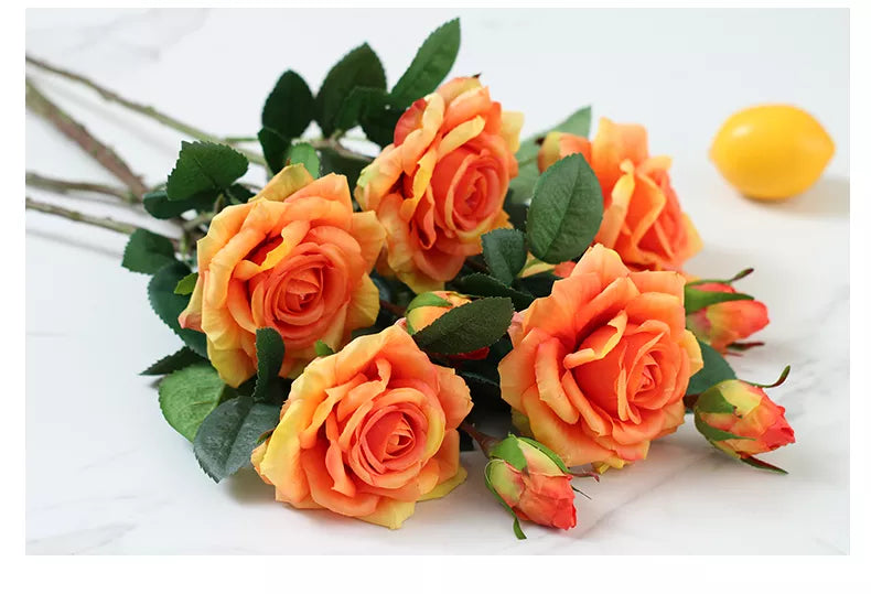 Realistic Touch Roses Decorations Or DIY Craft