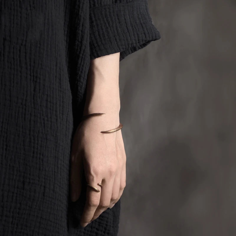 Curving Solid Copper Ring