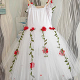 Rose Vines Ballet Tutu Dresses Ballerina Dress Dance Costume