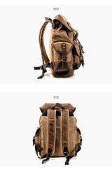 Waterproof Waxed Canvas Rucksack
