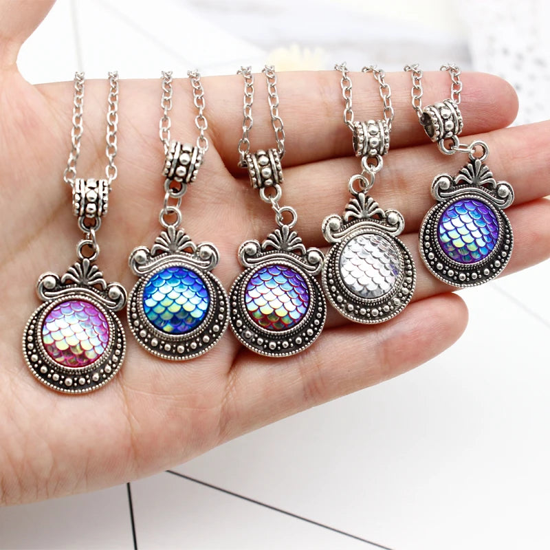 Mermaid Scale Necklaces