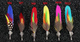 Feather Lapel Pin Brooch Hat Pin Handmade Suit Accessory Gift Idea