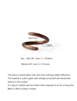 Curving Solid Copper Ring