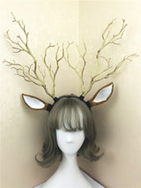 Forest Lord Deer Ear and Tree Branch Crown