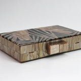 Pearlescent Acrylic Evening Clutch Bag
