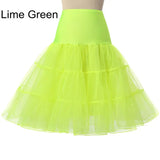 Colourfun Pettiskirts Cosplay Rockabilly Crinoline Underskirt