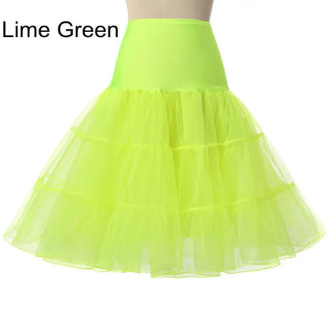 Colourfun Pettiskirts Cosplay Rockabilly Crinoline Underskirt
