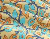 Sayra's Boho Sunshine Yellow Floral Print Long Sleeve Blouse Shirt