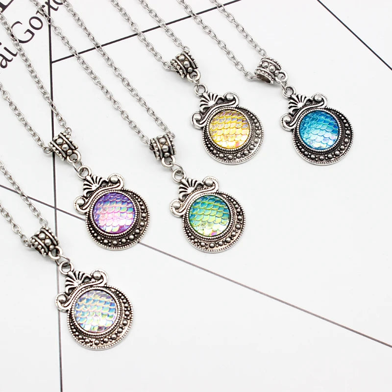 Mermaid Scale Necklaces