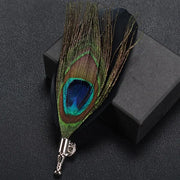 Feather Lapel Pin Brooch Hat Pin Handmade Suit Accessory Gift Idea