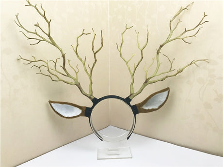 Forest Lord Deer Ear and Tree Branch Crown
