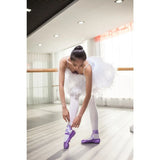 Purple Ballet Dance Shoes Satin Comfortable Soft Sole Ballet Dancing Shoes For Children and Women