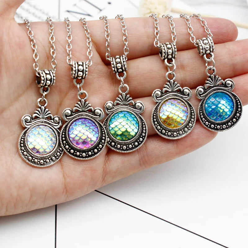 Mermaid Scale Necklaces