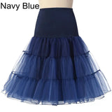 Colourfun Pettiskirts Cosplay Rockabilly Crinoline Underskirt