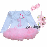 0-2Y 3pcs Girl Baby Superhero Suit Costume Newborn Clothing Sets
