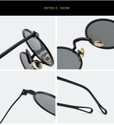 Frank's Round Metal Sunglasses UV400 Sun Glasses