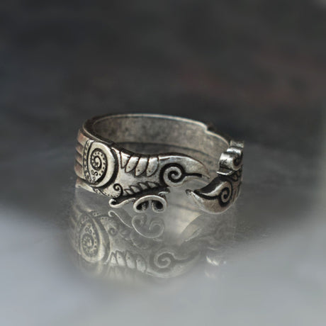 Odin's Ravens Rune Ring