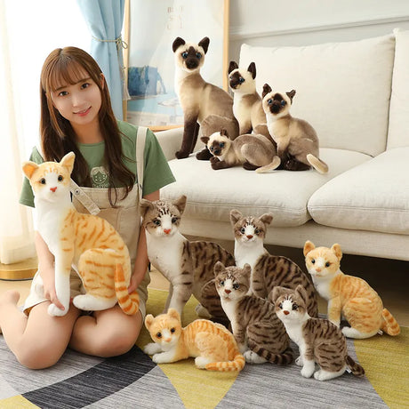 Siamese Cats Plush Toys