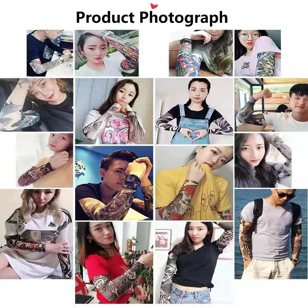 Arm Sleeves UV Protection Skin Protection Tattoo Sleeves Stockings